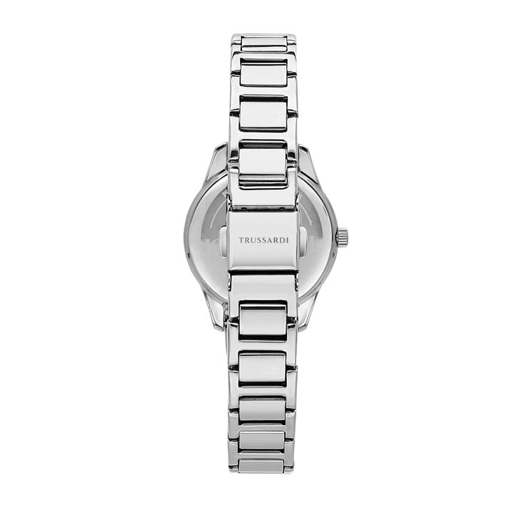 Trussardi T-Sky Quartz Watch For Women Steel Silver