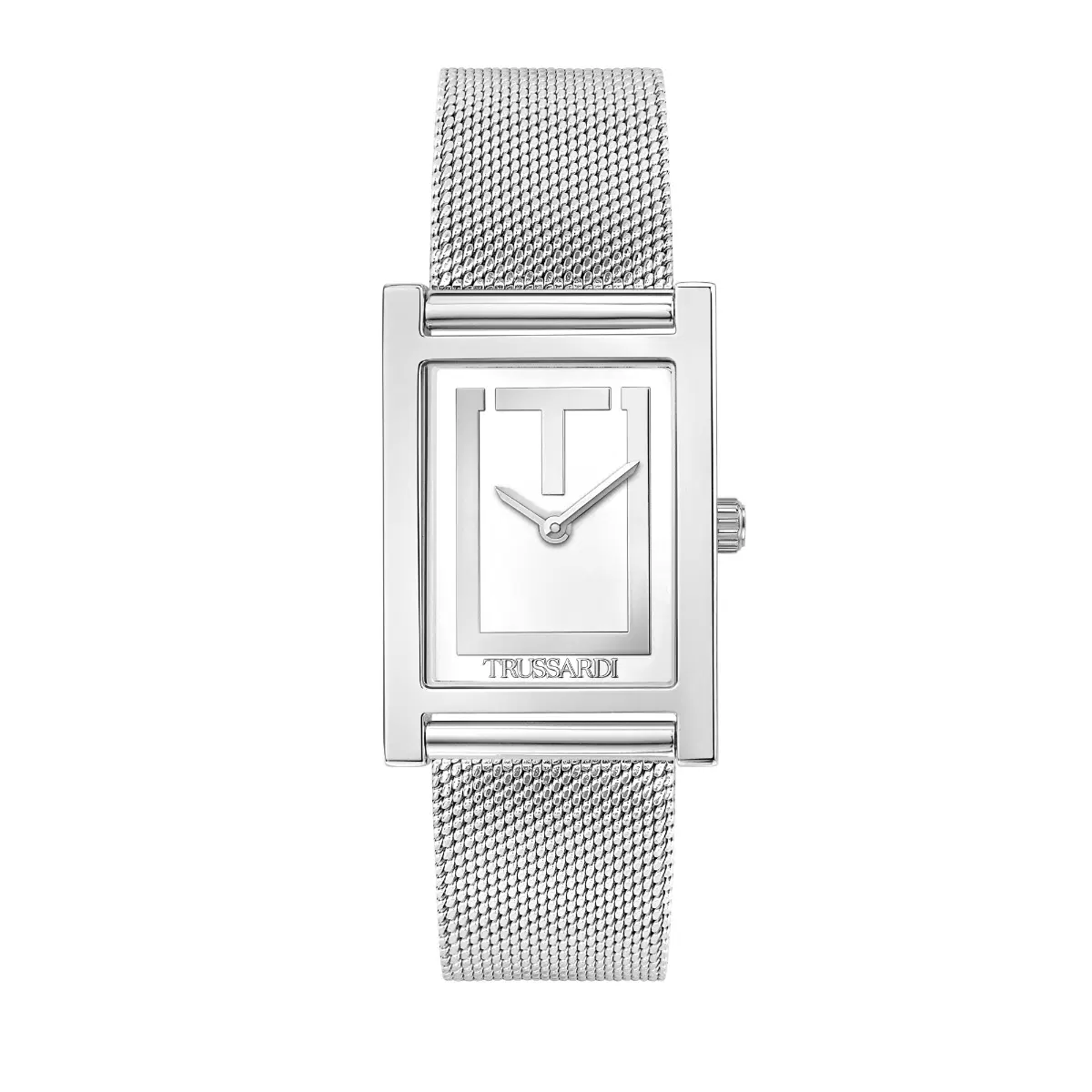 Trussardi T-Strict Quartz Women Watch Steel Silver