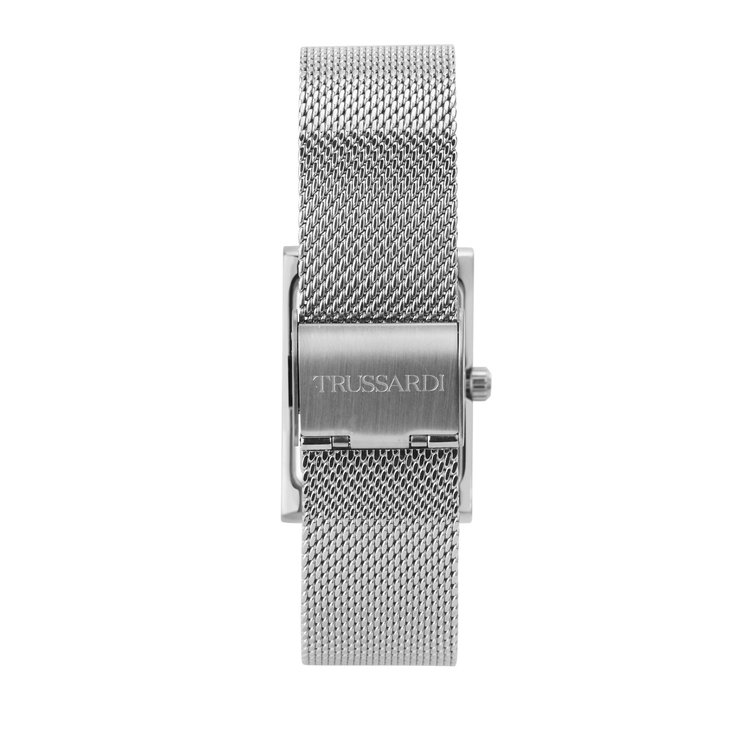 Trussardi T-Strict Quartz Women Watch Steel Silver