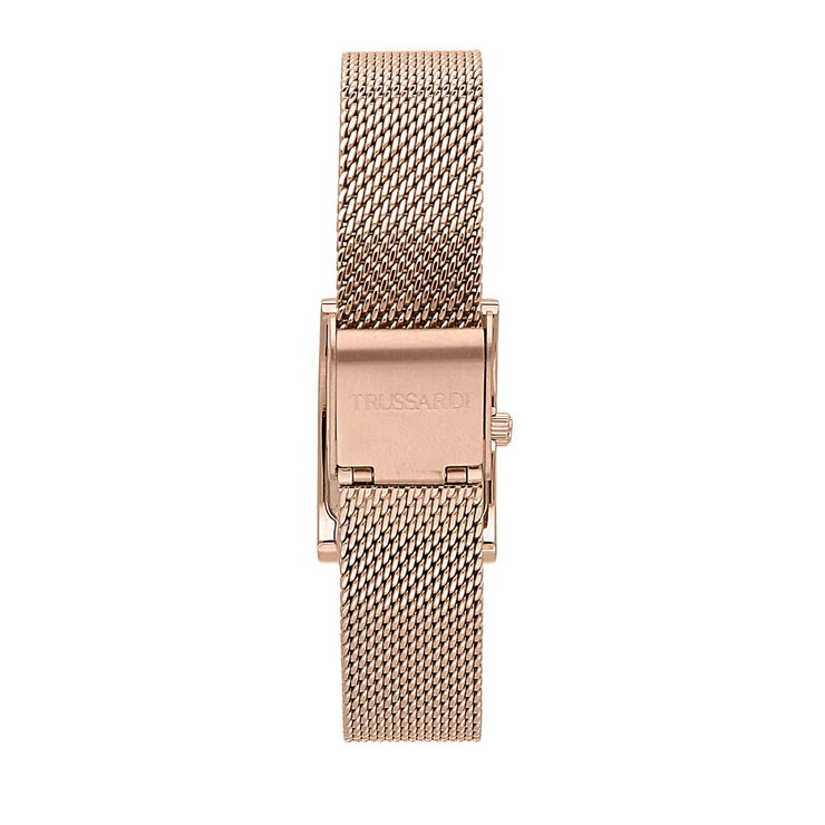 Trussardi T-Strict Quartz Watch For Women Rose Gold