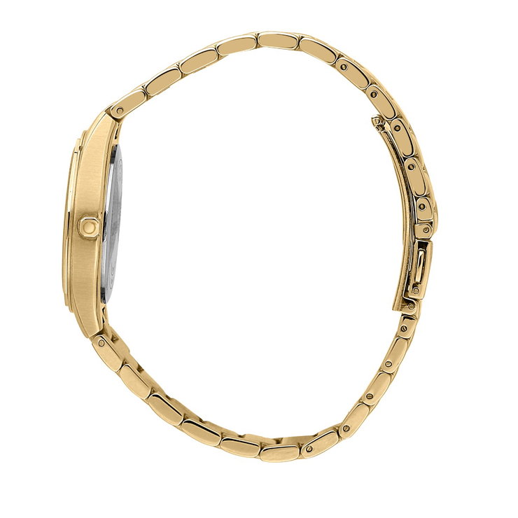 Trussardi Brink Quartz Watch For Women Yellow Gold