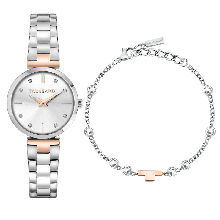 Trussardi LOUD ladies watch set with 2 pcs