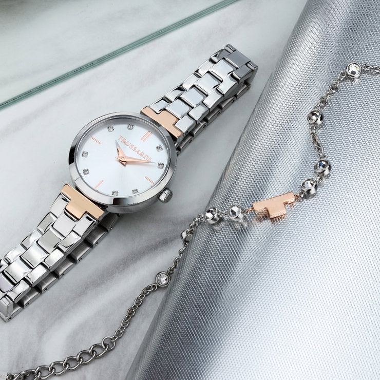 Trussardi LOUD ladies watch set with 2 pcs