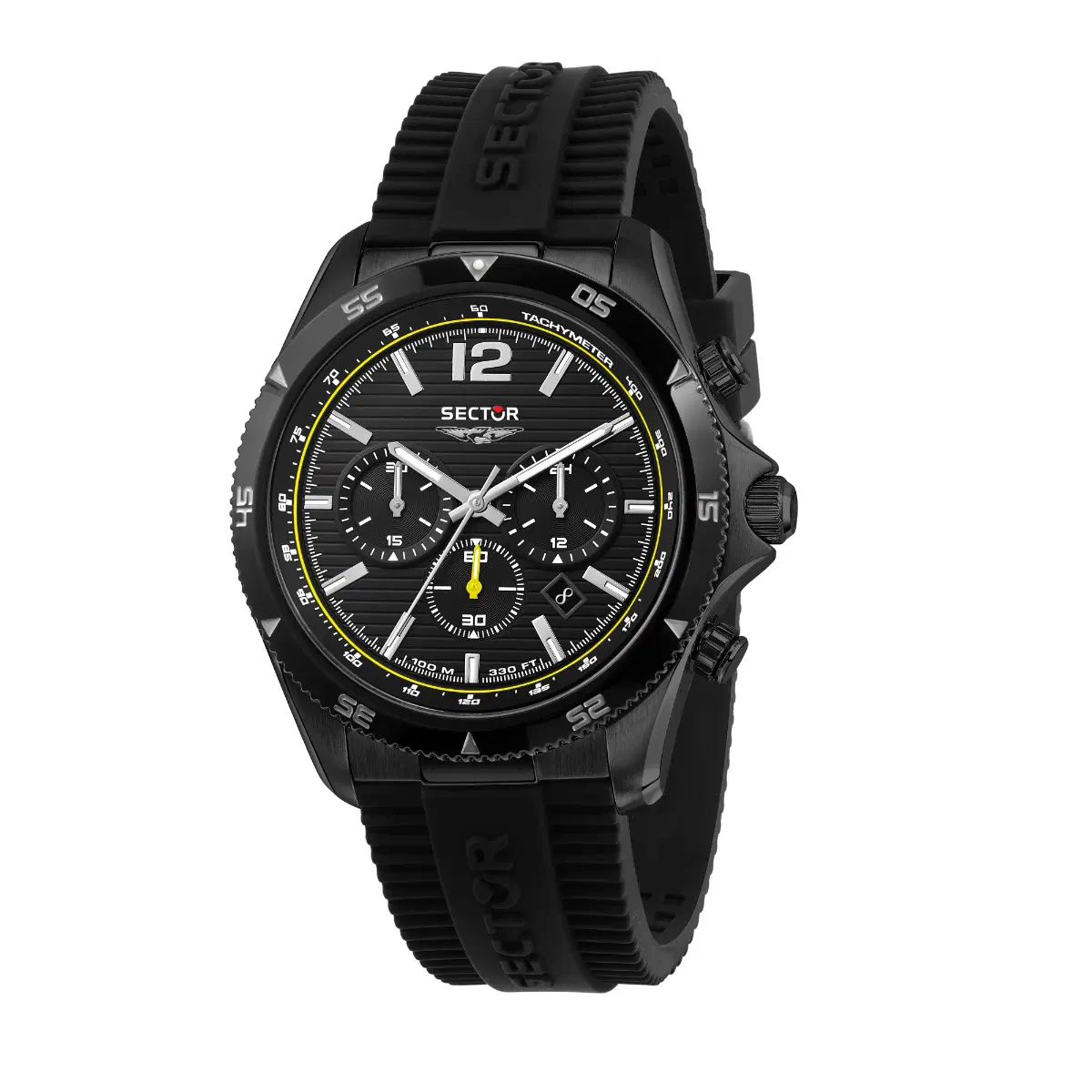 Sector 650 Chrono Watch For Men Black
