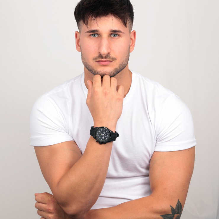Sector 650 Chrono Watch For Men Black