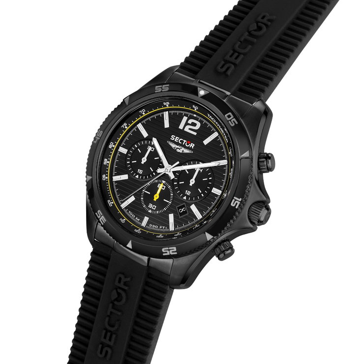 Sector 650 Chrono Watch For Men Black