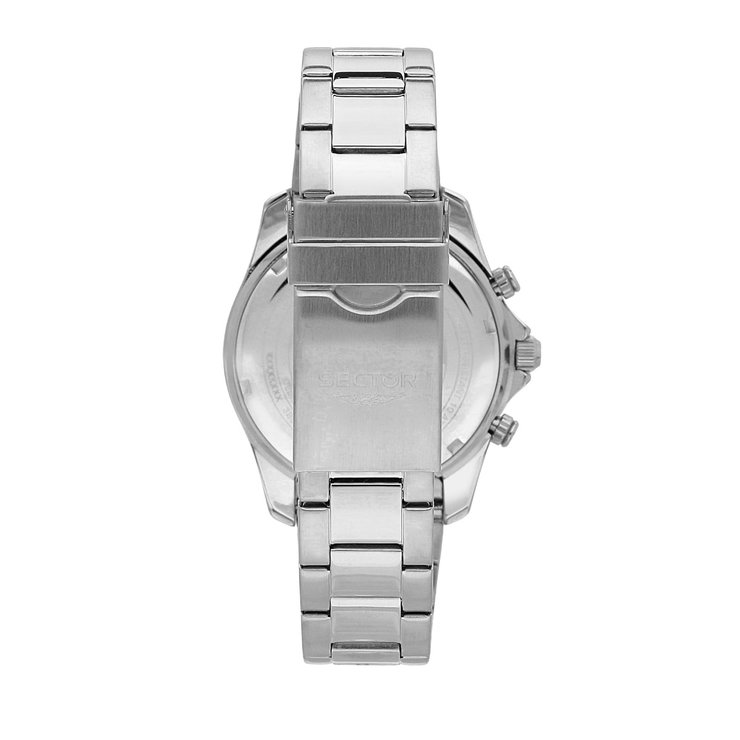 Sector 650 Chrono Watch For Men Silver , Black