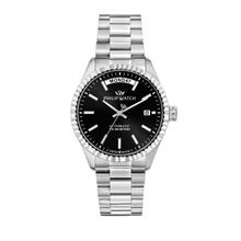 Philip watch CARIBE men automatic watch steel silver , Black