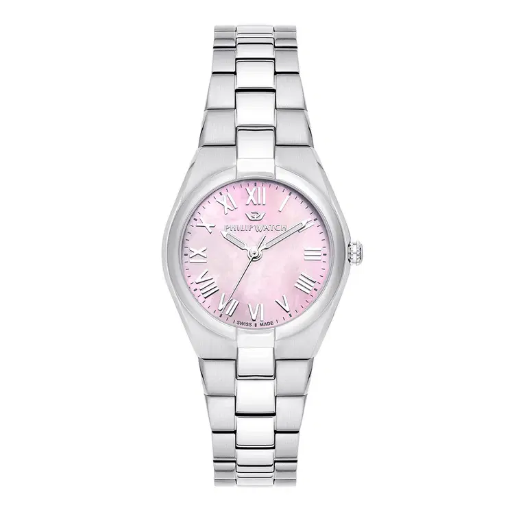 Philip watch TIMELES women watch stainless steel silver , Pink