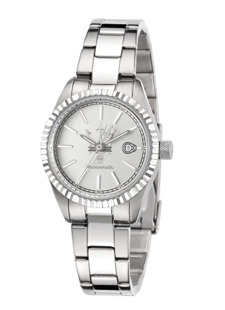 Maserati Competizione Silver Dial Ladies Watch