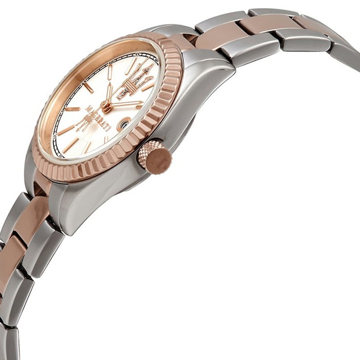Maserati COMPETIZIONE Women’s Watch - Rose Gold & Silver