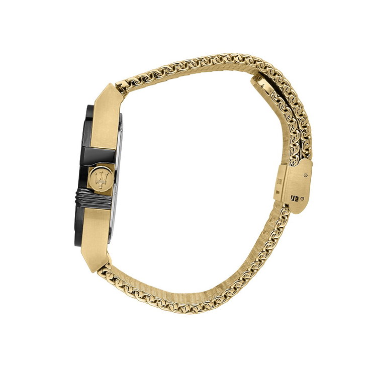 Maserati POTENZA Men’s Watch , Bold Design - Gold