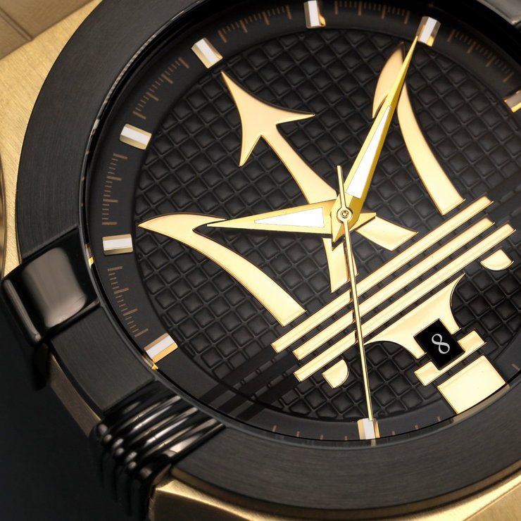 Maserati POTENZA Men’s Watch , Bold Design - Gold