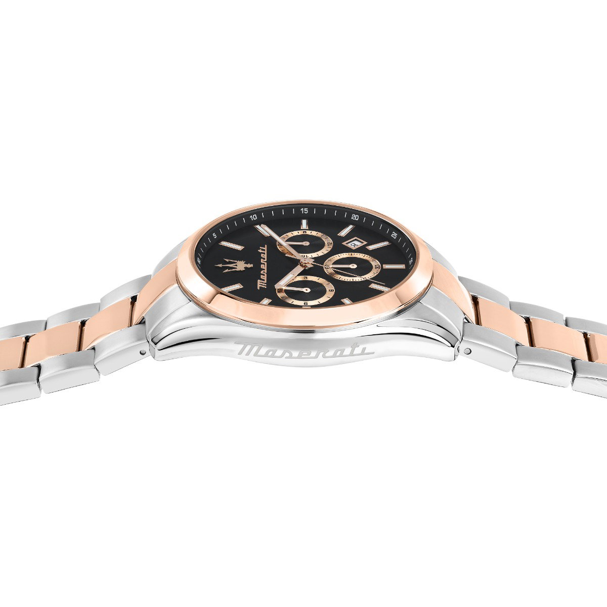 Maserati ATTRAZIONE men Quartz watch steel rose gold 
