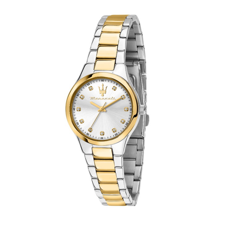 Maserati ATTRAZIONE Women's Watch - Elegant Two-Tone