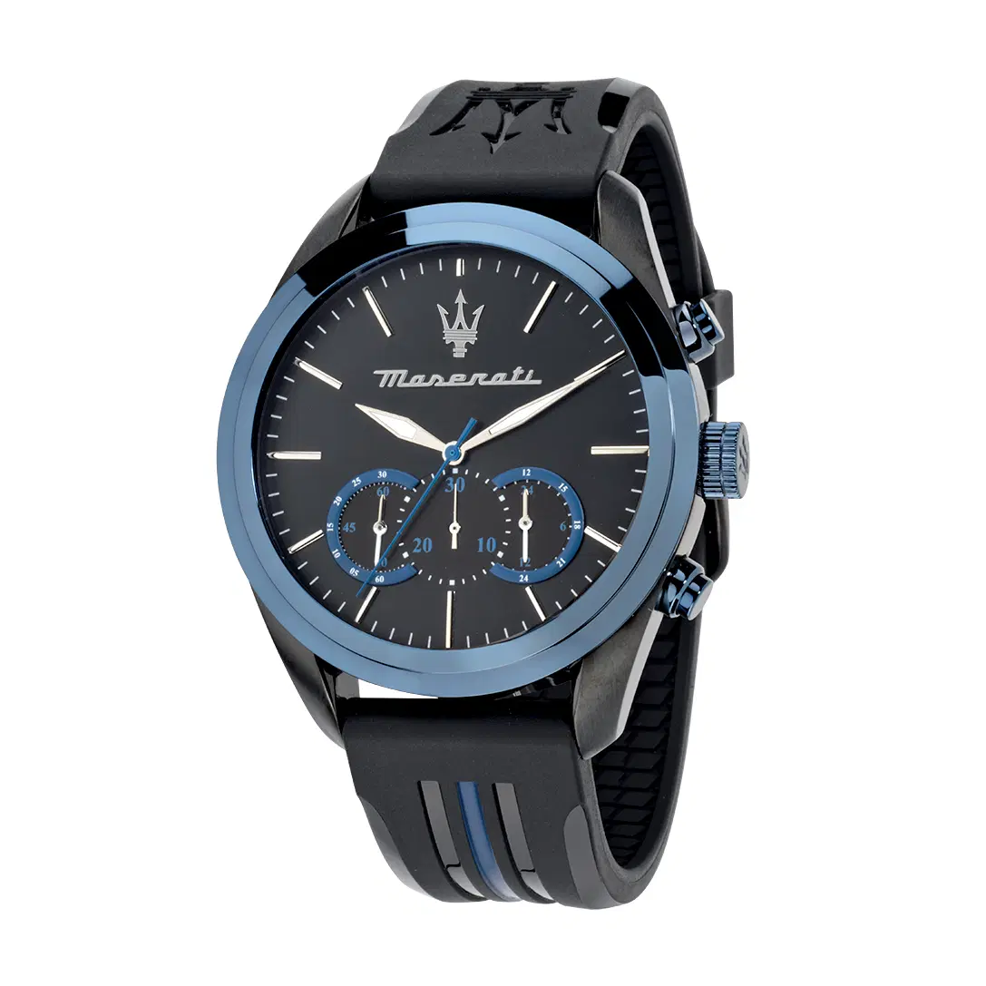 Maserati Traguardo Men's Chronograph Watch – Sporty Design