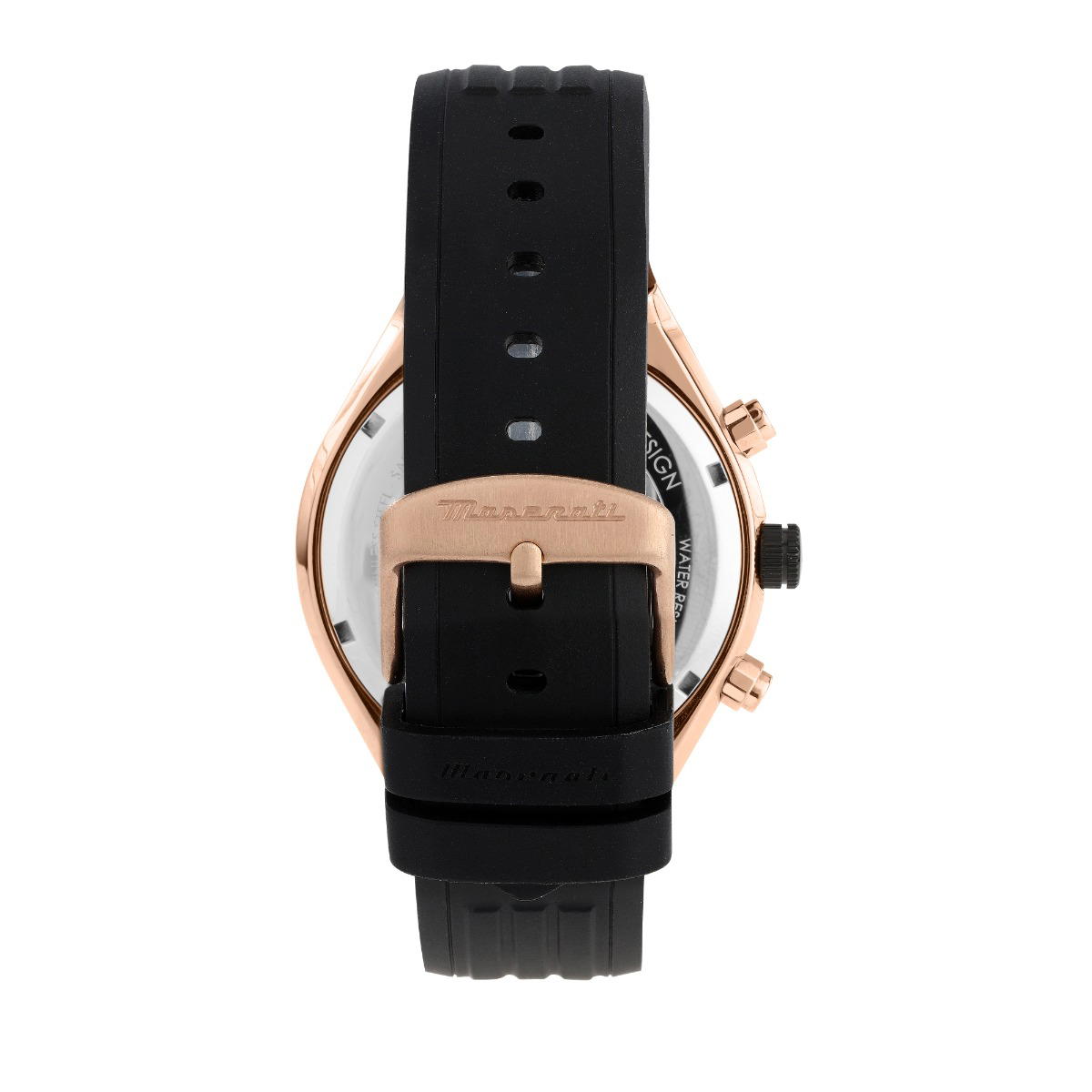 Maserati STILE gent Quartz watch with black silicon strap