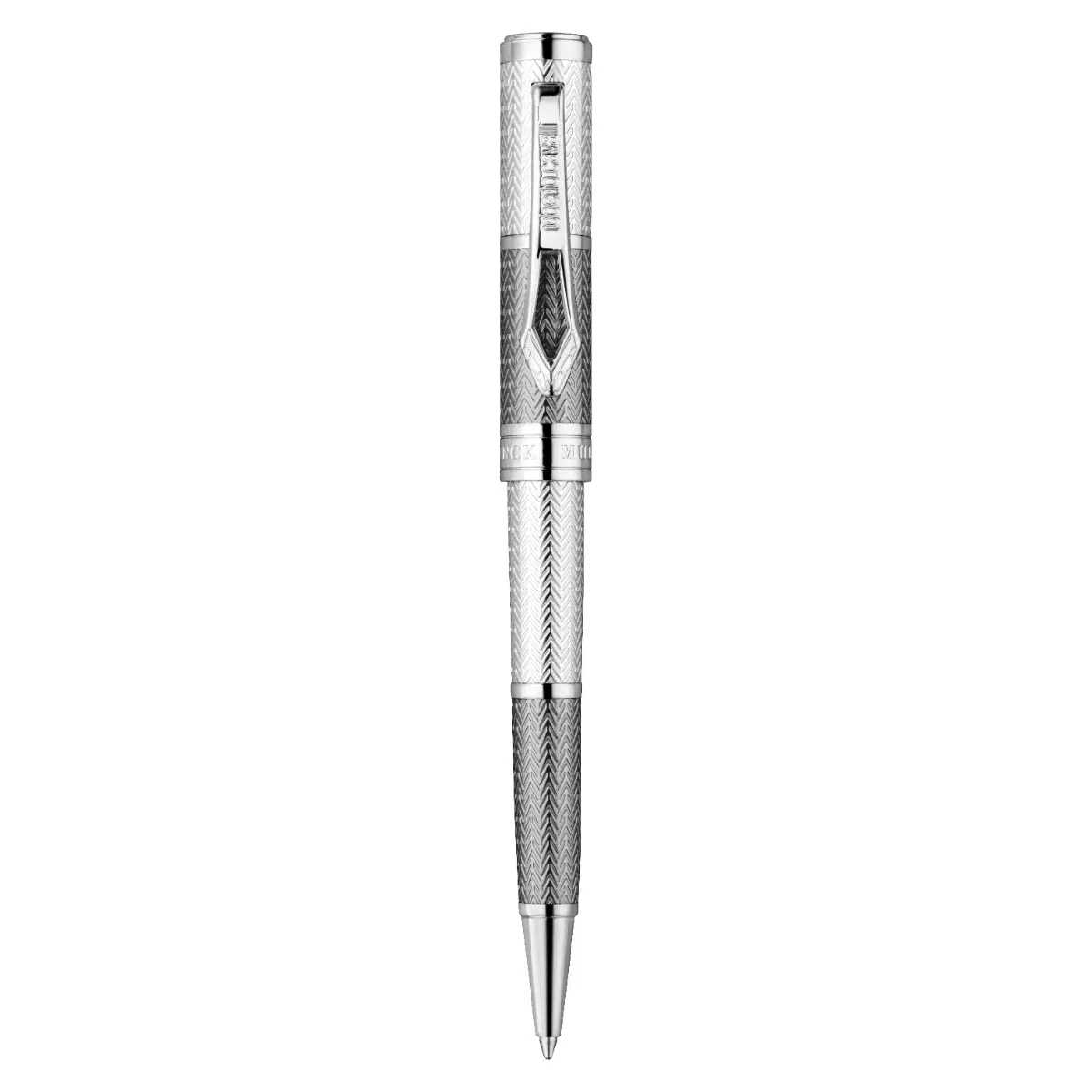 Roberto Cavalli Silver & Grey Ballpoint Pen