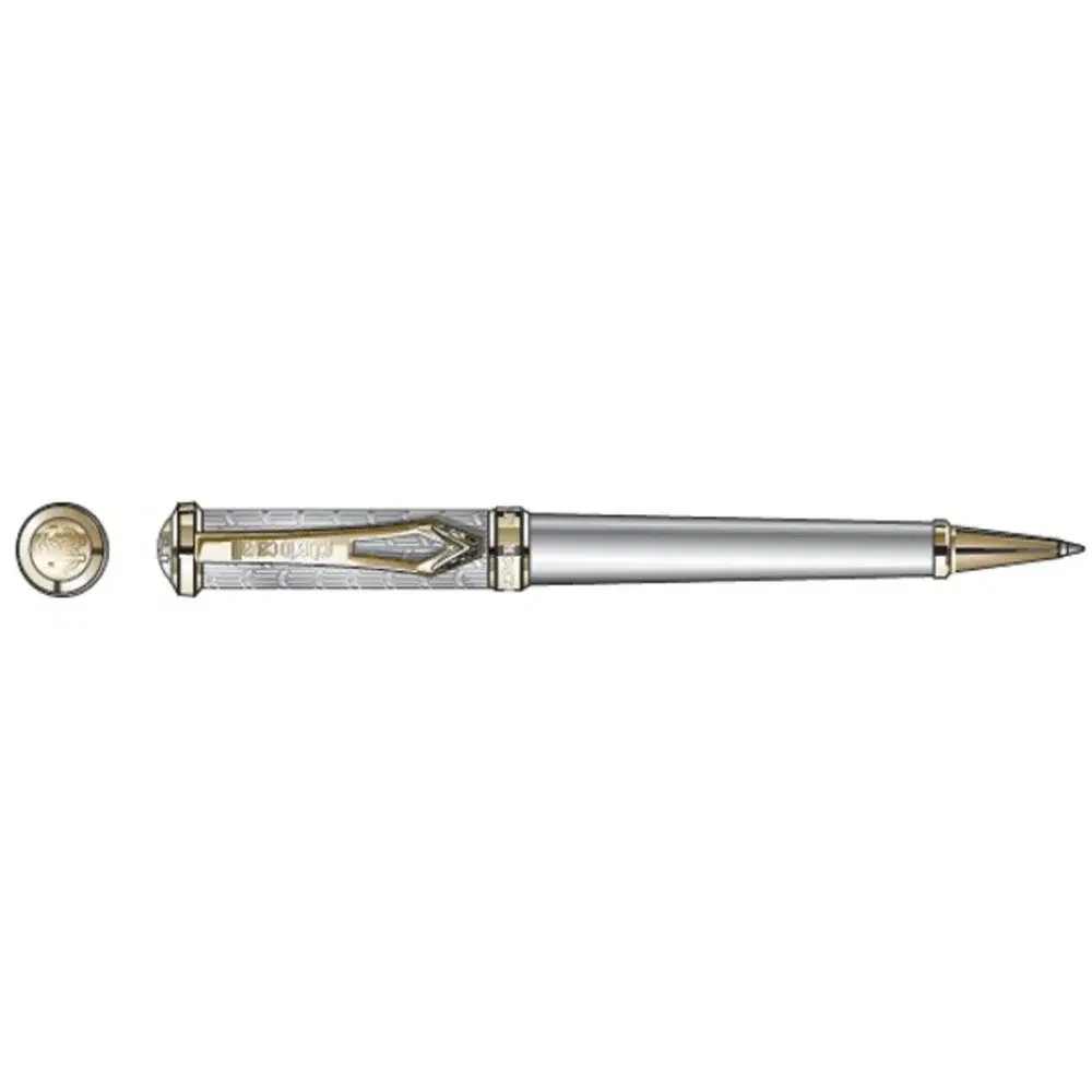 Roberto Cavalli Men's Gold & Silver Ballpoint Pen