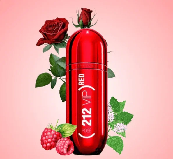 عطر كارولينا هيريرا 212 فى اى بى روز ريد اصدار خاص 80 مل