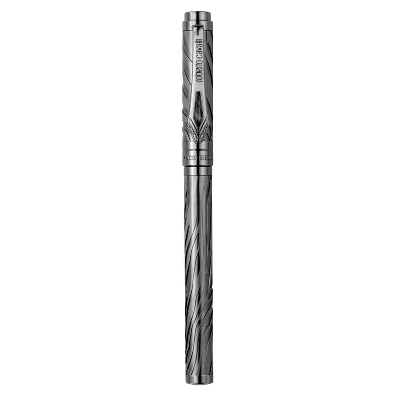 Roberto Cavalli Gunmetal Rollerball Pen