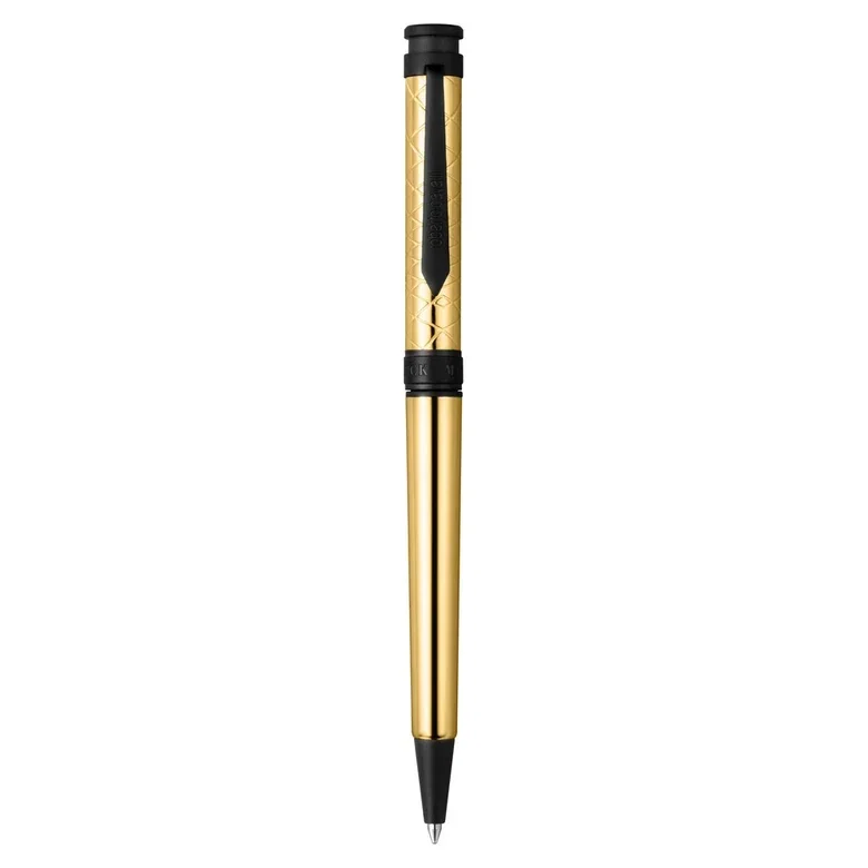 Roberto Cavalli Gold & Black Ballpoint Pen