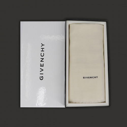 Givenchy Shawl Wool for men white size 55
