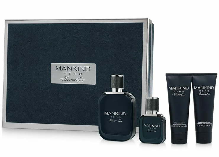 Kenneth Cole Mankind Hero EDT 4PCS Gift Set