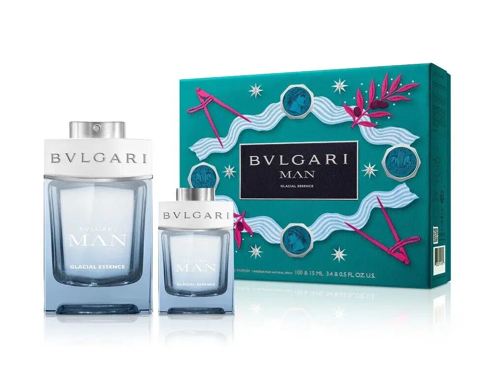 Bvlgari Man Glacial Essence EDP 100Ml Gift Set