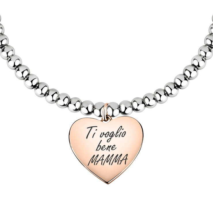Morellato Love Bracelet For Women Silver , Rose Gold
