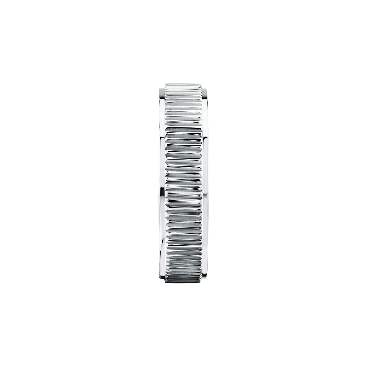 Sector ROW ring for men steel silver size 25