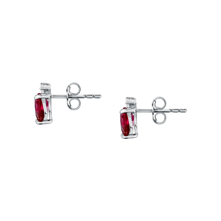 Morellato TESORI ladies earring steel silver with crystal