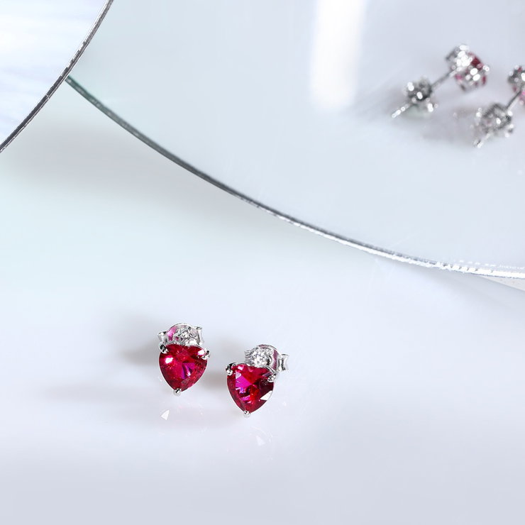 Morellato TESORI ladies earring steel silver with crystal