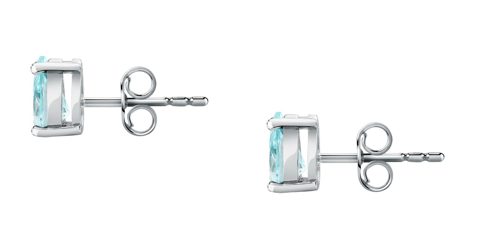 Morellato TESORI ladies earring silver with blue crystal