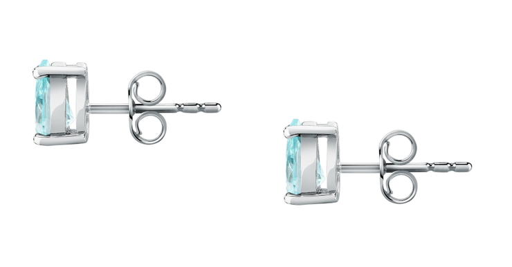 Morellato TESORI ladies earring silver with blue crystal