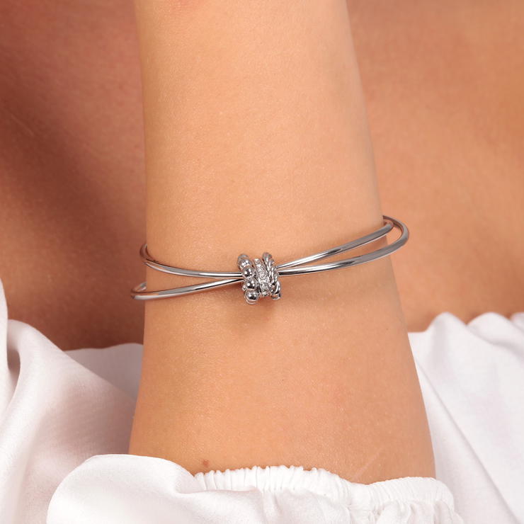 Morellato Insieme Bracelet For Women Silver , Crystal