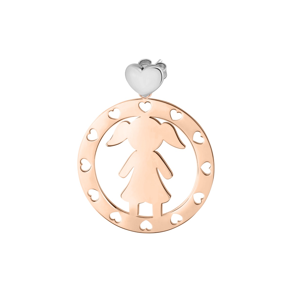 Morellato Talismani Earring For Women Rose Gold