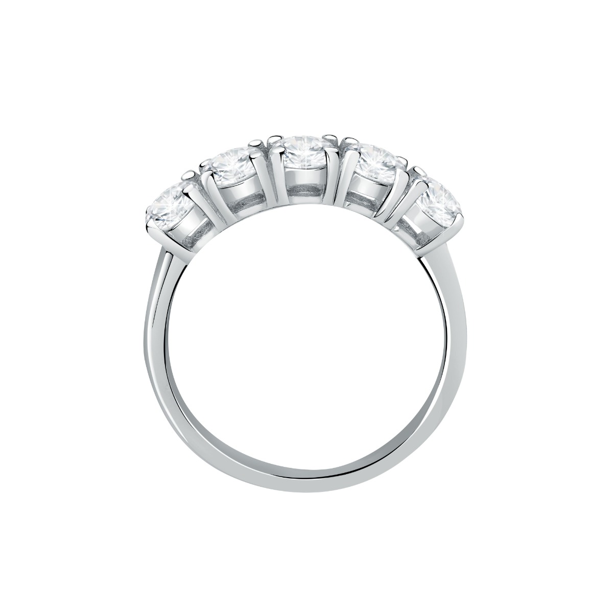 Morellato Tesori Ring For Women Silver Size 14 - SAQF14014