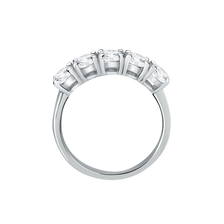 Morellato Tesori Ring For Women Silver Size 14 - SAQF14014