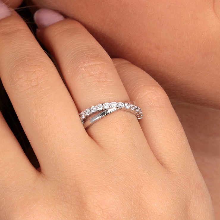 Morellato Tesori Ring SAQF15014 For Women Silver Size 14