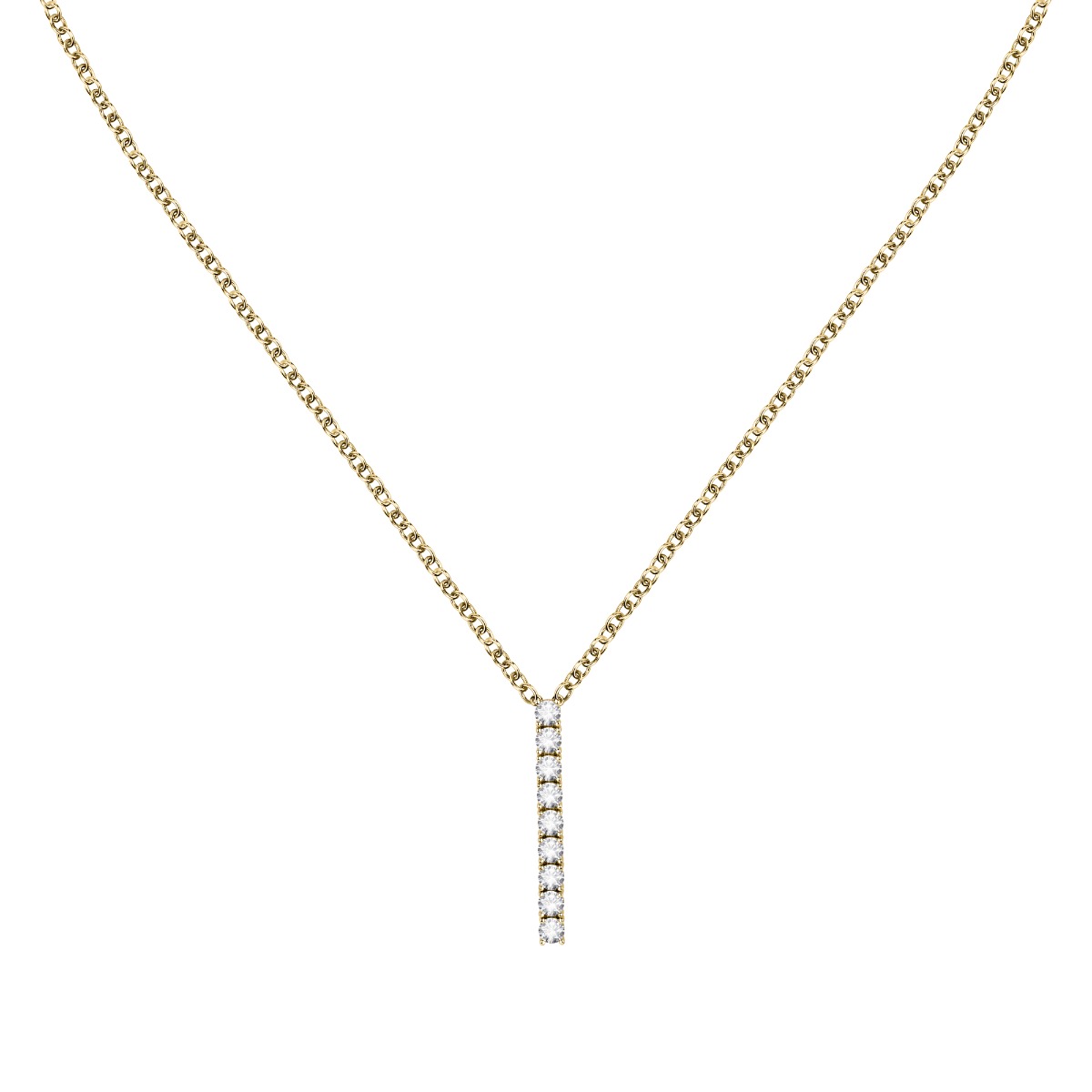 Morellato Scintille Necklace For Women Silver , Gold