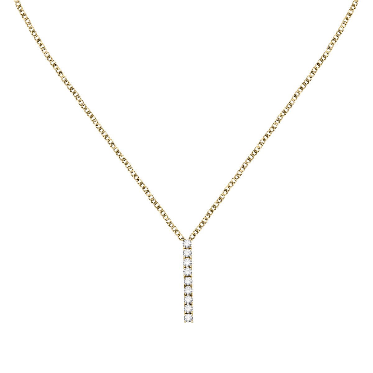 Morellato Scintille Necklace For Women Silver , Gold