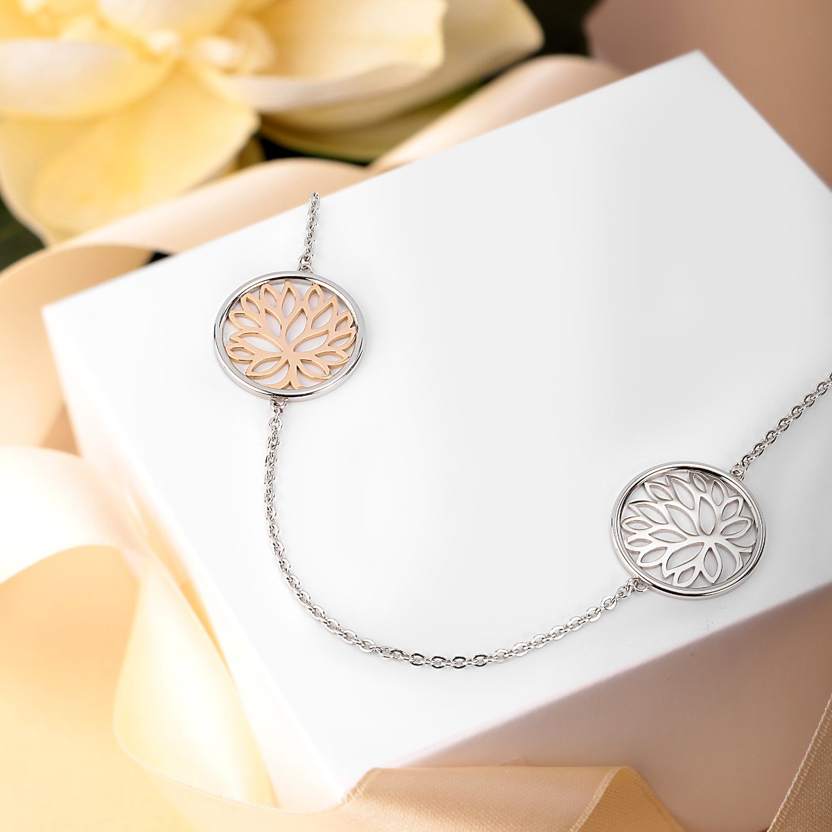 Morellato Loto Necklace For Women Silver