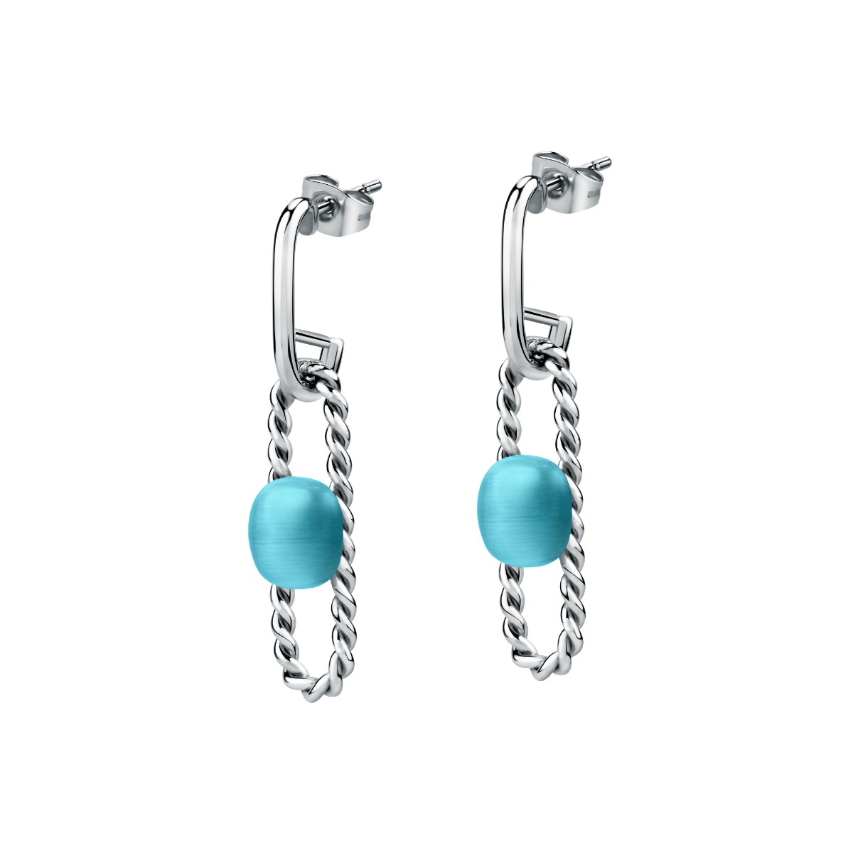 Morellato 1930 Earring For Women Silver , Blue