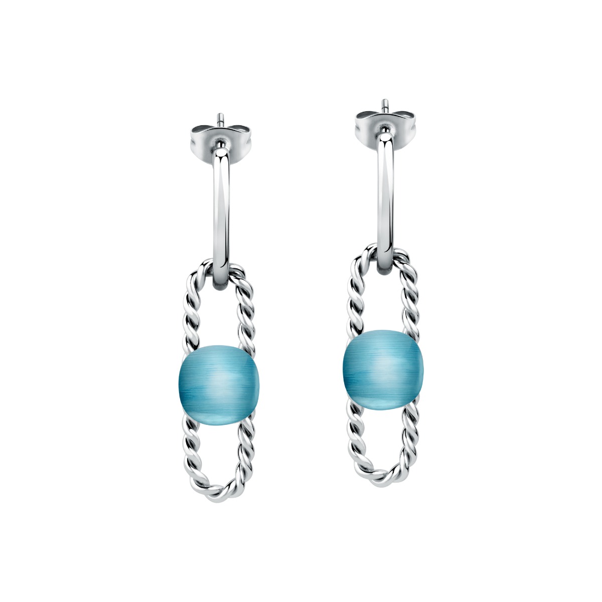 Morellato 1930 Earring For Women Silver , Blue