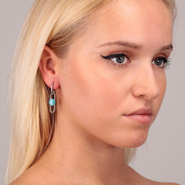 Morellato 1930 Earring For Women Silver , Blue