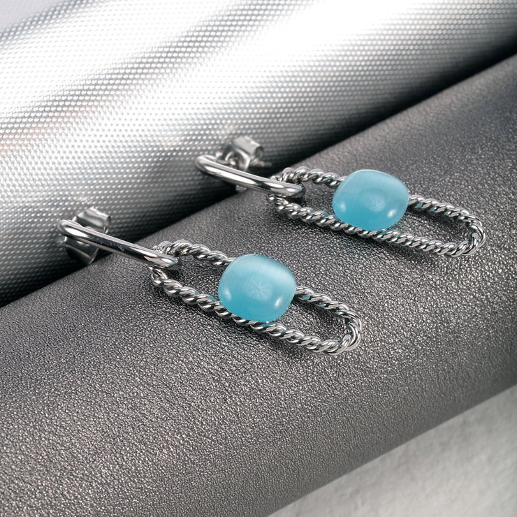 Morellato 1930 Earring For Women Silver , Blue