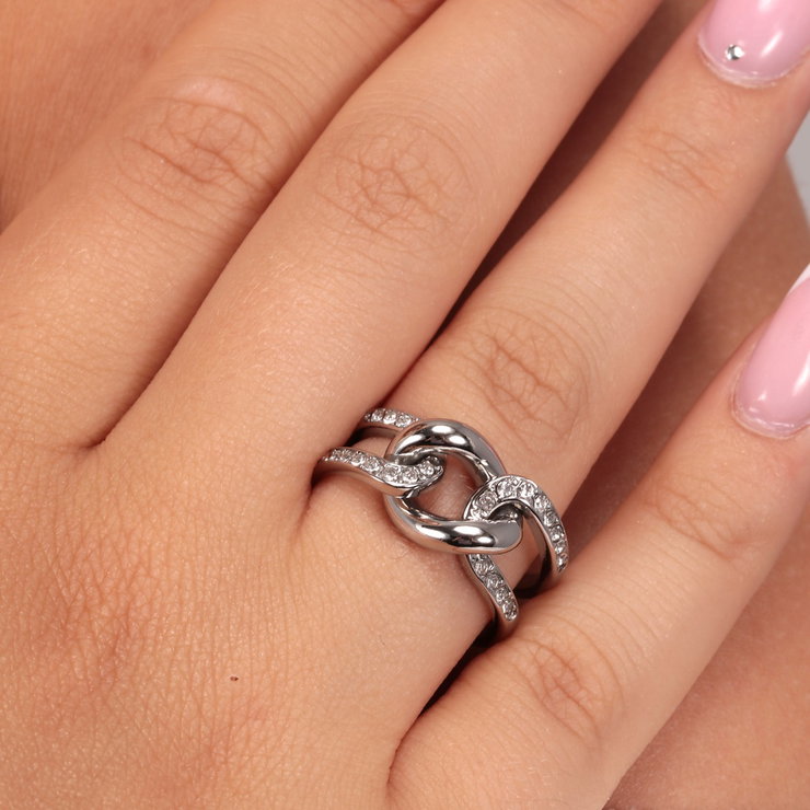 Morellato Unica Ring For Women Silver Size 16
