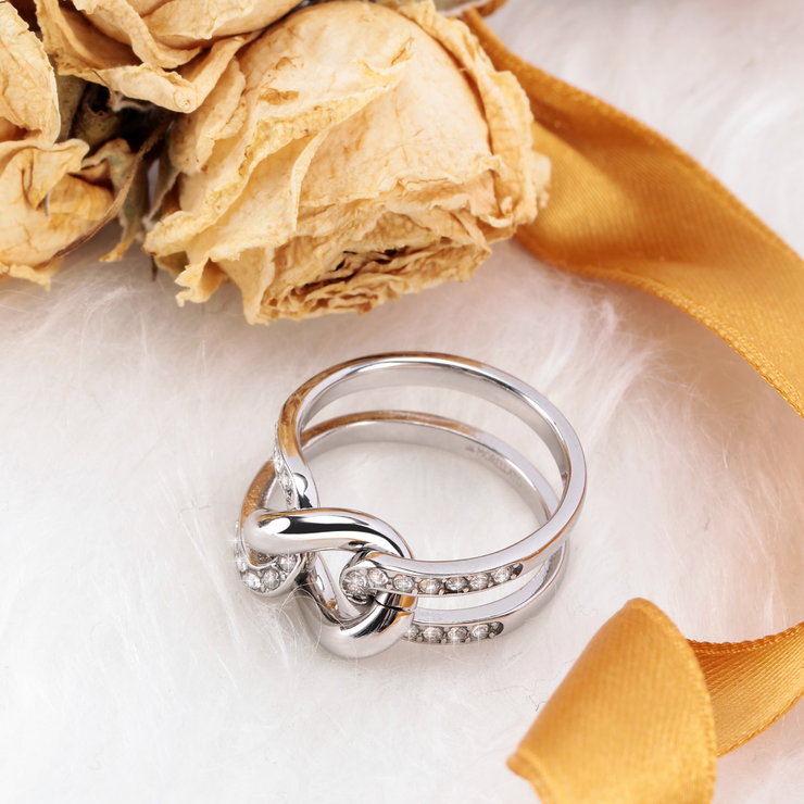 Morellato Unica Ring For Women Silver Size 16