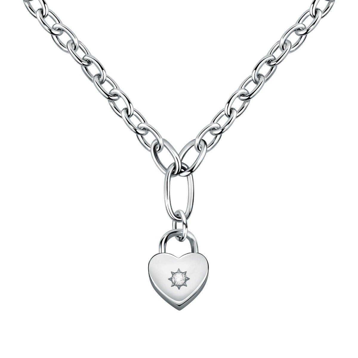 Morellato Abbraccio Necklace For Women Silver